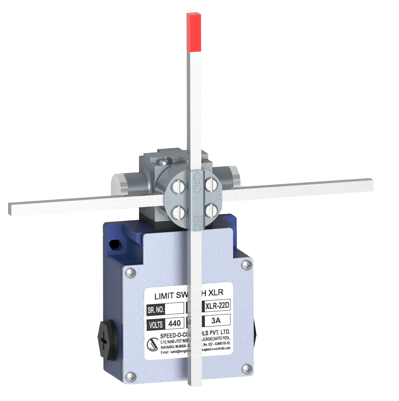 XLR Limit Switch in Metal Housing